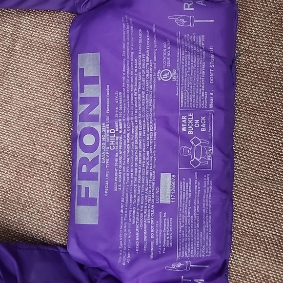 Stearns Puddle Jumper Childs Life Jacket - Picture 11 of 14